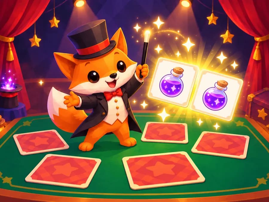 Aperçu de Memory du magicien
